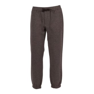 Circolo 1901 Sweatpants, male, Brown, Size: XL Pantalone con risvolto