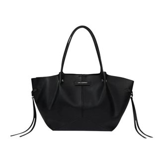 Karl Lagerfeld K/Pierced Tote - female - Karl Lagerfeld - Shopping Bags - Black - ONE SIZE - Bags