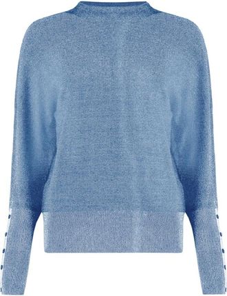 Bloomings Dames, Truien, Blauw, Maat: XL