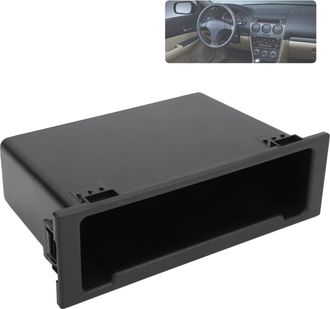 OEM Caja De Almacenamiento Para Radios De Coche, Organizador De Salpicadero, Caja De Almacenamiento 1-din Para Coches Y Motocicletas