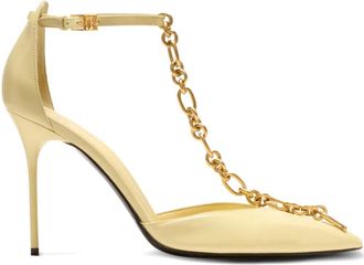 Balmain Pumps met puntige neus - Geel