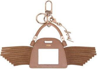 Maje Miss M mini mirror bag charm in Camel at Nordstrom, Size Medium