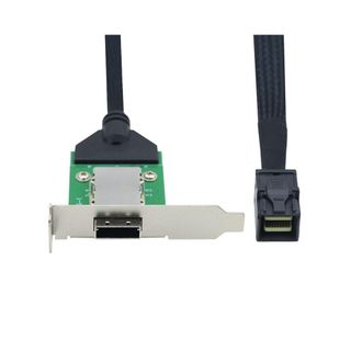 OEM Adaptador Externo Sas Hd Sff-8088 26 Pines Pcba Hembra A Sas Sff-8643 12 Gbit/s 100 Ohm Tipo B