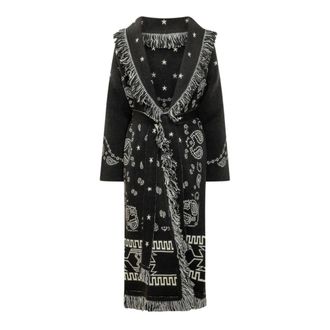 Alanui Dames, Truien, Zwart, Maat: S Wol