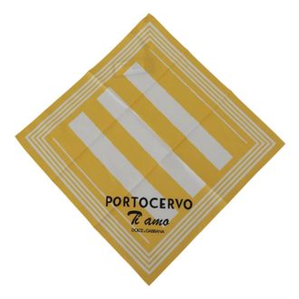 Dolce & Gabbana Donna, Accessori, Giallo, Taglia unica, new