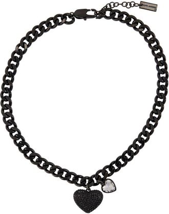 Marc Jacobs Heart Balloon Pave Necklace