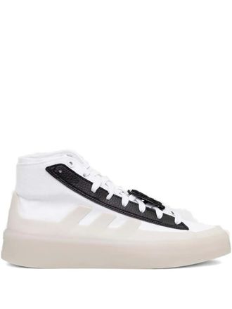 adidas Sneakers Znsored con suola rialzata e decorazione a tre righe - Bianco