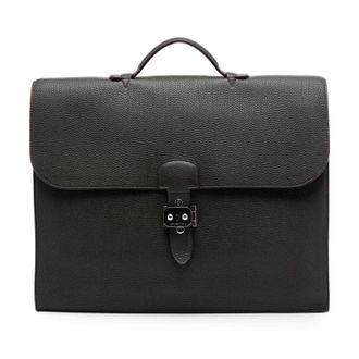 Herm&egrave;s Pre-owned Hermes Togo Sac A Depeches 38 Unisex PPXVT6N6HHB4TM1F