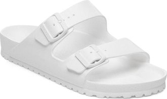 Birkenstock Womens Arizona Essentials Sandal In White
