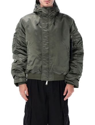 Alpha Industries N-2B Base UV Nylon Bomber Jacket