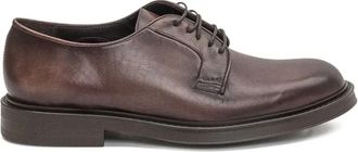 Rolando Sturlini Heren Schoenen van Hertenleer met Veters - Heren - Veterschoenen - Bruin - 39 EU - Leer - Schoenen