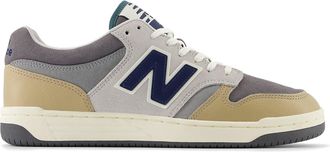 New Balance 480 Sneakers in Castlerock/Brown Men Low-Top