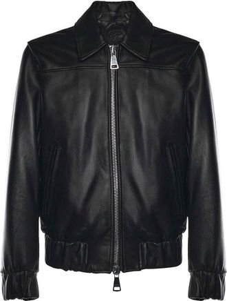 Giuliano Galiano Go Hard Nappa Leather Jacket