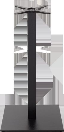 Netfurniture Black cast iron square table base - Extra Large 1050 mm