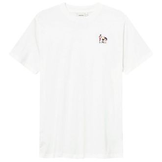 Dedicated T-Shirt Stockholm BBQ Emb T-Shirt f&uuml;r Herren | wei&szlig;