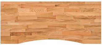 vidaXL Vidaxl - Tablero escritorio rectangular madera maciza roble marrón claro