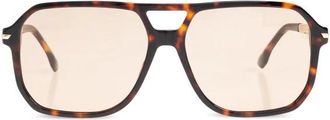 Victoria Beckham VB 1002/S Zonnebril - Dames - Zonnebrillen - Bruin - ONE Size - Polyester - Accessoires
