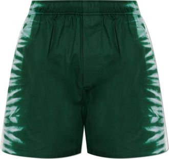 Balenciaga Hombre, Pantalones cortos, Verde, Talla: L