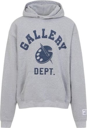 Gallery Dept. Heather Grey Cotton Art Dept Hoodie