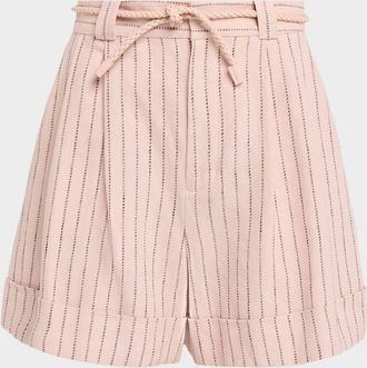 Zimmermann Alchemy Linen Shorts