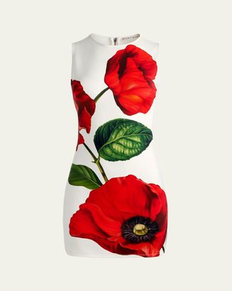 Alice & Olivia Wynell Fitted Mini Dress