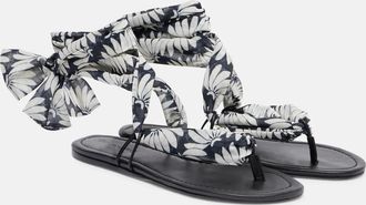Farm Rio Sandali infradito con stampa floreale
