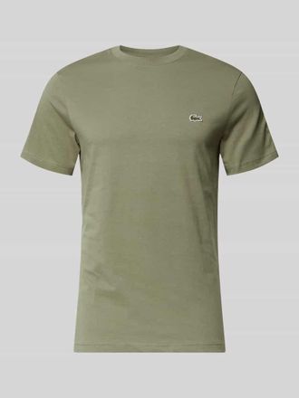 Lacoste Regular Fit T-Shirt aus reiner Baumwolle in Khaki, Gr&ouml;&szlig;e XXXL