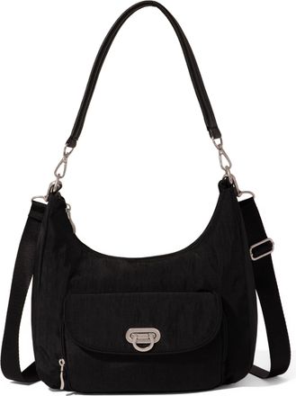 Baggallini Coastal Flip Lock Half Moon Bag