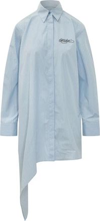Off-white Shirts - Dames - Shirt Kleedjes - Blauw - XS - Kleedjes