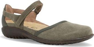 Naot Tekapo Mary Jane in Hunter Green Suede Combo at Nordstrom, Size 41