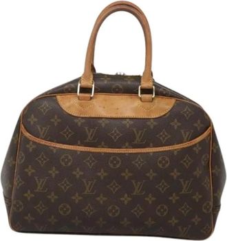 Louis Vuitton Pre-owned Handbags, female, Brown, Size: ONE SIZE Pre-owned Canvas Handbag