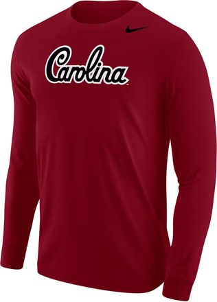Nike South Carolina Gamecocks Nike Mens Football Long-Sleeve T-Shirt in Red | M12333P397SCAR-CRM
