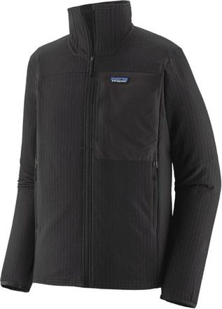 Patagonia R2 Techface Jacket Fleecejacke f&uuml;r Herren | schwarz