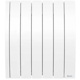 Sauter Radiador El&eacute;ctrico Conectado Ipala Horizontal 1000w Blanco - Fluido Inercia Sauter