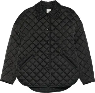 Toteme Black Quilted Jacket