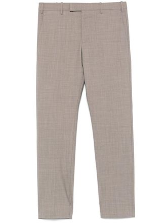 Pantaloni Torino tailored trousers - men - Spandex/Elastane/Virgin Wool - 48 - Neutrals