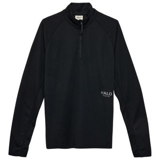 Halo Halo Sorona Half Zip Longsleeve - Unisex | schwarz