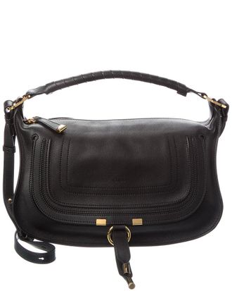 Chlo&eacute; Marcie Small Leather Shoulder Bag