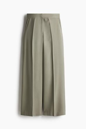 H&M Weite Hose - Green