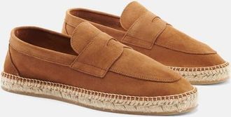 Scarosso Diego Espadrilles in Tobacco - Suede at Nordstrom, Size 47