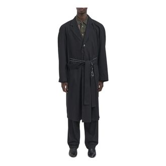 Magliano Raglan Trench Chic Release - Heren - Jas met riem - Zwart - M - Katoen - Jassen