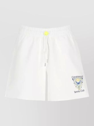 Casablanca cotton bermuda shorts side and back pockets