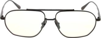 Linda Farrow Arden Glasses - unisex - Brillen - Zwart - ONE Size - Accessoires