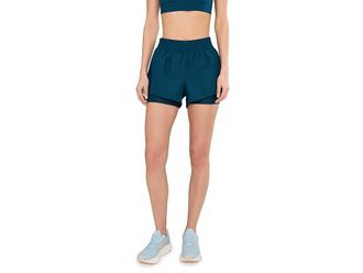 Brooks Dash 2-in-1-Shorts Womens Shorts Cosmo : 2XL (US Womens 20-22), Polyester