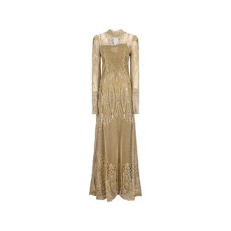 Dior Dames, Jurken, Beige, Maat: L