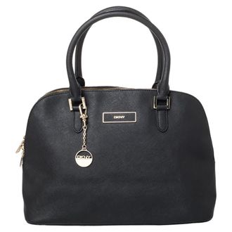 DKNY Dkny Black Leather Satchel