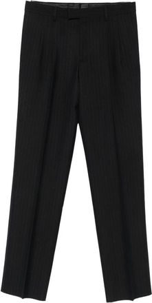 Lardini Pinstripe-pattern Pleated Tailored Trousers