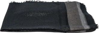 Fabiana Filippi Pashmina - Dames - Wintersjaals - Zwart - ONE Size - Pailletten - Accessoires
