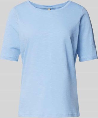 Soyaconcept T-Shirt aus reiner Baumwolle Modell Babette in Hellblau, Gr&ouml;&szlig;e M