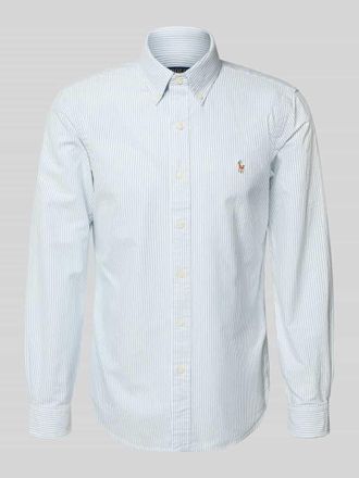 Polo Ralph Lauren Regular Fit Freizeithemd aus reiner Baumwolle in Bleu, Gr&ouml;&szlig;e XXL